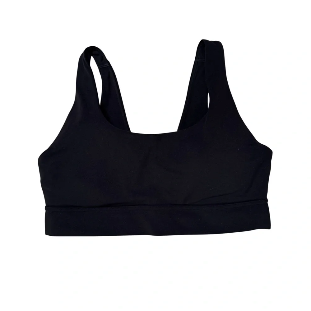 Athleta Breathe Longline Bra A-C NWOT SMALL BLACK - Picture 3 of 4